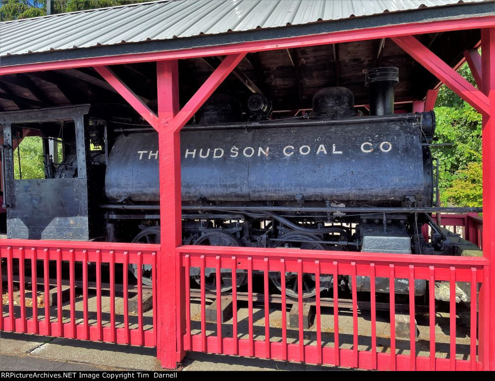 Hudson Coal Co. 0-6-0 atthe Lackawanna Coal Museum